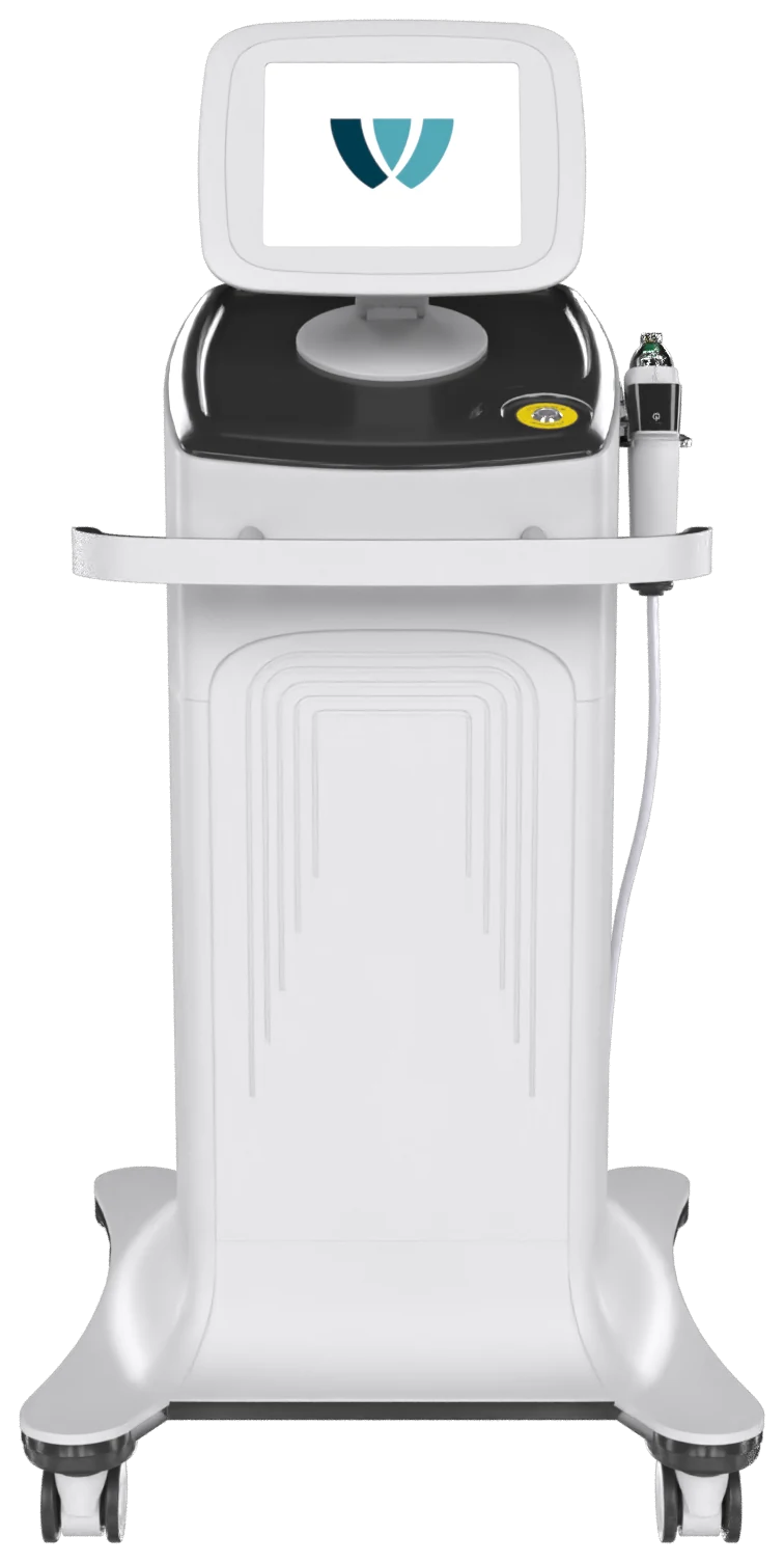 MICROTEC64, RF-Microneedling-Gerät von vorn, Produktabbildung