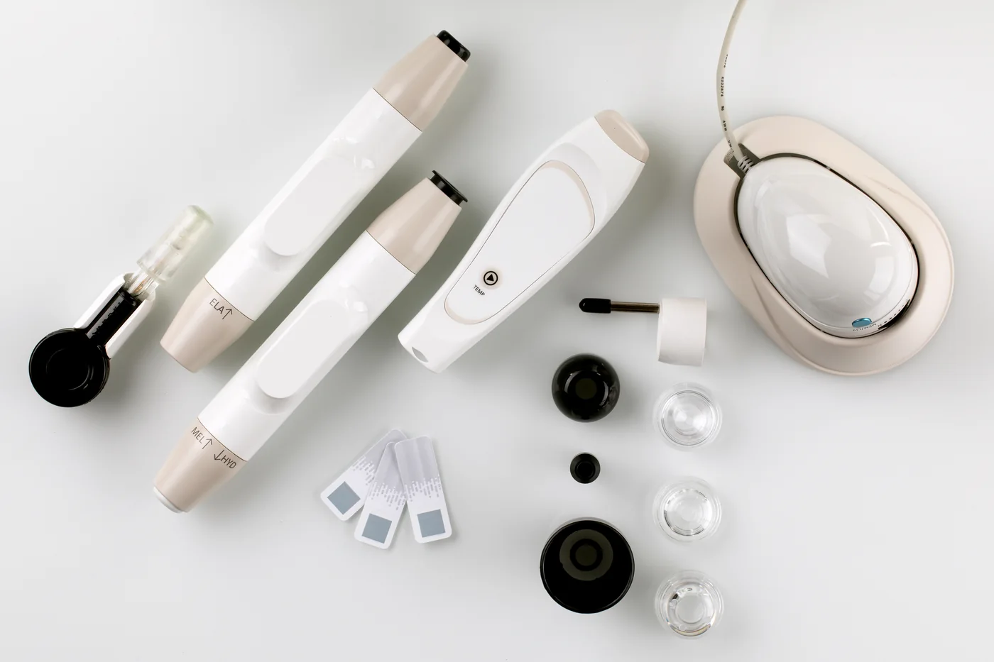 Applikatoren, Mikrokamera und Zubehör des SOFT FX, Produktabbildung